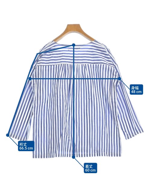 ADIEU TRISTESSE（アデュートリステス）ブラウス 青 サイズ:-(M位) レディース/2200615882123