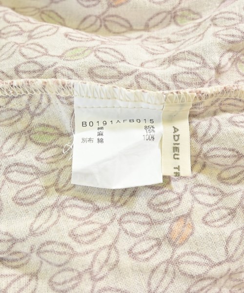 ADIEU TRISTESSE（アデュートリステス）ブラウス ベージュ サイズ:-(XL位) レディース/2200615882352