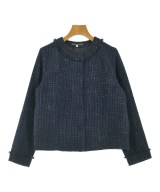 ADIEU TRISTESSE（アデュートリステス）ノーカラージャケット 黒 サイズ:38(M位) レディース/2200700153022