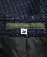 ADIEU TRISTESSE（アデュートリステス）ノーカラージャケット 黒 サイズ:38(M位) レディース/2200700153022