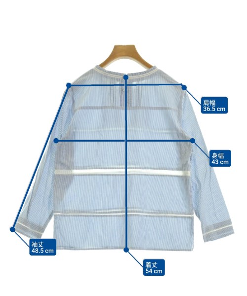 ADIEU TRISTESSE（アデュートリステス）ブラウス 青 サイズ:-(M位) レディース/2200664138134