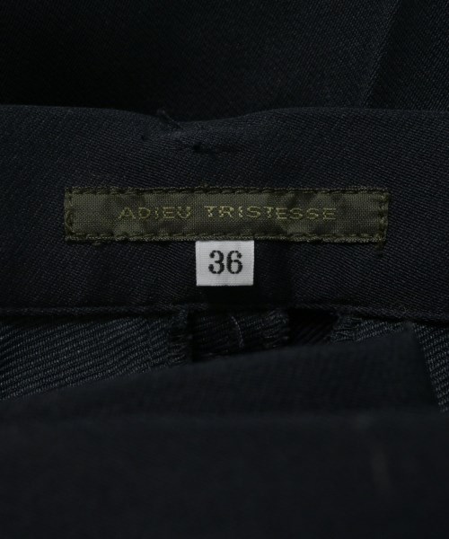 ADIEU TRISTESSE（アデュートリステス）スラックス 紺 サイズ:36(S位) レディース/2200726300011
