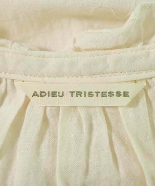 ADIEU TRISTESSE（アデュートリステス）ブラウス 白 サイズ:F レディース/2200722971055