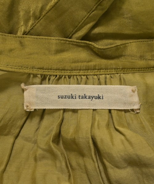 suzuki takayuki（スズキタカユキ）シャツワンピース カーキ サイズ:F レディース/2200698805132