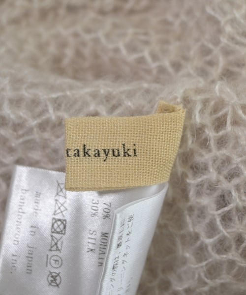 suzuki takayuki（スズキタカユキ）ニット・セーター 白 サイズ:F レディース/2200650891074