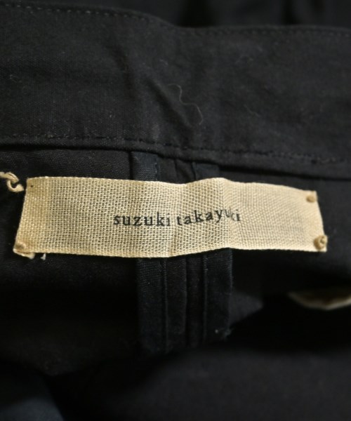 suzuki takayuki（スズキタカユキ）スラックス 黒 サイズ:1(S位) メンズ/2200670337019