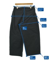 suzuki takayuki（スズキタカユキ）スラックス 黒 サイズ:1(S位) メンズ/2200670337019