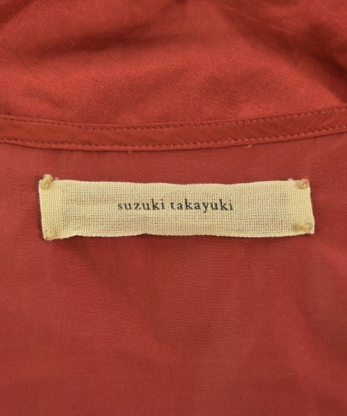suzuki takayuki（スズキタカユキ）ワンピース 赤 サイズ:F レディース/2200717568109