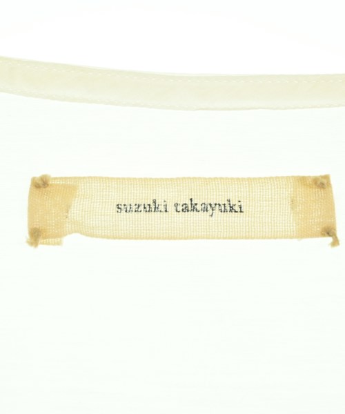 suzuki takayuki（スズキタカユキ）ワンピース 白 サイズ:F レディース/2200717568116