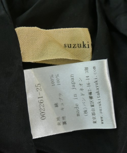 suzuki takayuki（スズキタカユキ）ワンピース 黒 サイズ:-(S位) レディース/2200727906038