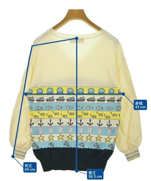 franche lippee（フランシュリッペ）ニット・セーター 白 サイズ:M レディース/2200647692066