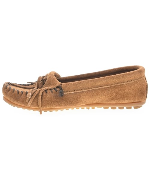 MINNETONKA（ミネトンカ）モカシン/デッキシューズ 茶 サイズ:US5 1/2(22.5cm位) レディース/2200634077029