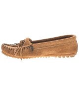 MINNETONKA（ミネトンカ）モカシン/デッキシューズ 茶 サイズ:US5 1/2(22.5cm位) レディース/2200634077029