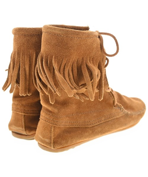 MINNETONKA（ミネトンカ）ブーツ 茶 サイズ:US7(24cm位) レディース/2200614152296
