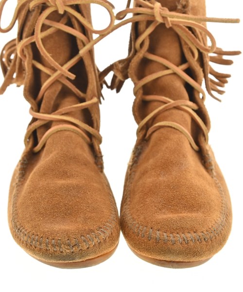 MINNETONKA（ミネトンカ）ブーツ 茶 サイズ:US7(24cm位) レディース/2200614152296