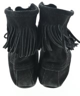 MINNETONKA（ミネトンカ）ブーツ 黒 サイズ:US8(25cm位) レディース/2200626650018
