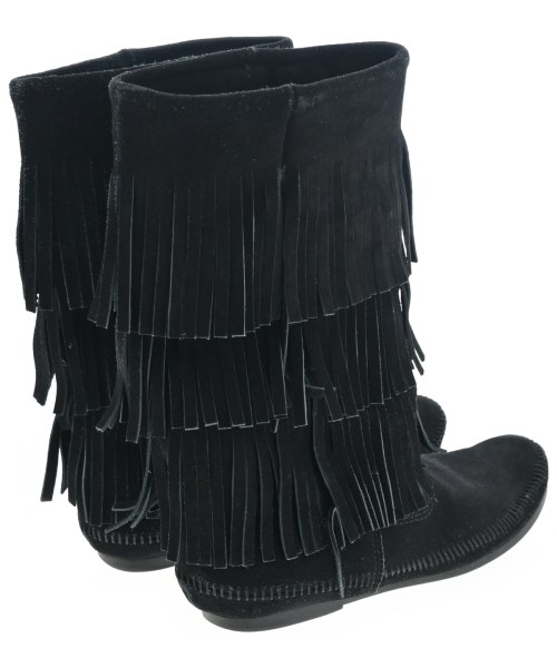 MINNETONKA（ミネトンカ）ブーツ 黒 サイズ:US8(25cm位) レディース/2200629363014