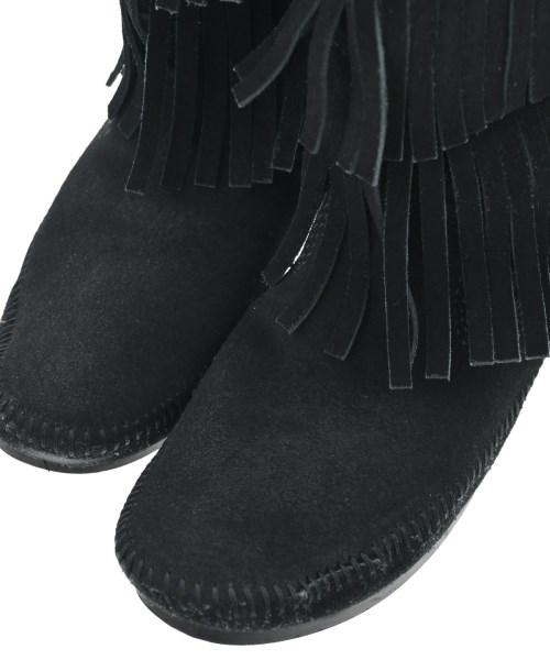 MINNETONKA（ミネトンカ）ブーツ 黒 サイズ:US8(25cm位) レディース/2200629363014