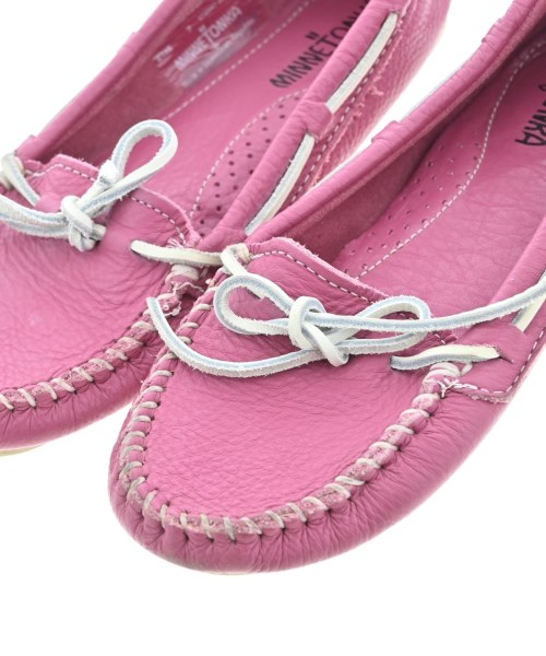 MINNETONKA（ミネトンカ）モカシン/デッキシューズ ピンク サイズ:US7(24cm位) レディース/2200609853733