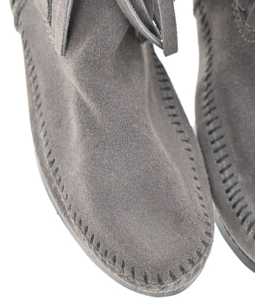 MINNETONKA（ミネトンカ）ブーツ グレー サイズ:US7(24cm位) レディース/2200614819021