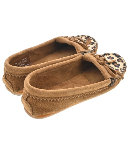 MINNETONKA（ミネトンカ）モカシン/デッキシューズ 茶 サイズ:US5(22cm位) レディース/2200677110080