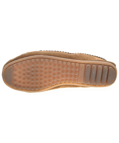 MINNETONKA（ミネトンカ）モカシン/デッキシューズ 茶 サイズ:US5(22cm位) レディース/2200677110080