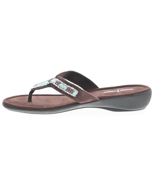 MINNETONKA（ミネトンカ）サンダル 茶 サイズ:US8(25cm位) レディース/2200677243023