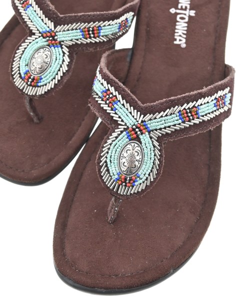MINNETONKA（ミネトンカ）サンダル 茶 サイズ:US8(25cm位) レディース/2200677243023