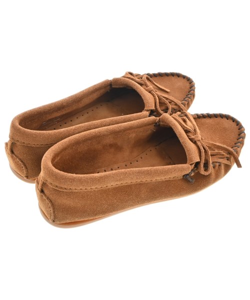 MINNETONKA（ミネトンカ）モカシン/デッキシューズ 茶 サイズ:US7(24cm位) レディース/2200678670026