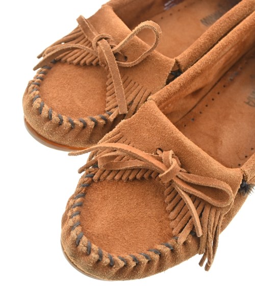 MINNETONKA（ミネトンカ）モカシン/デッキシューズ 茶 サイズ:US7 1/2(24.5cm位) レディース/2200678878019
