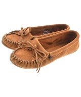 MINNETONKA（ミネトンカ）モカシン/デッキシューズ 茶 サイズ:US7 1/2(24.5cm位) レディース/2200678878019
