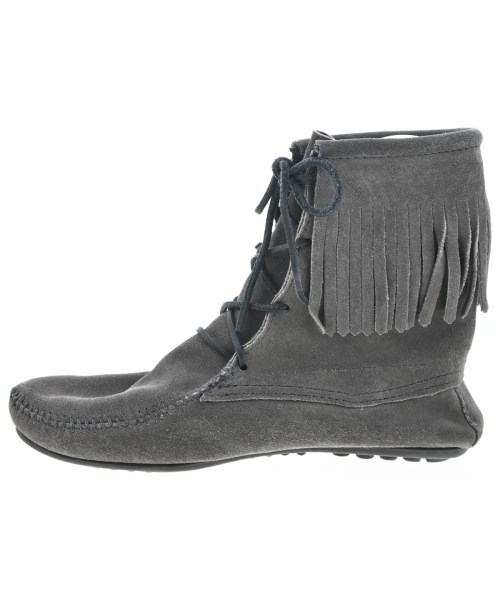 MINNETONKA（ミネトンカ）ブーツ グレー サイズ:US8(25cm位) レディース/2200694124121