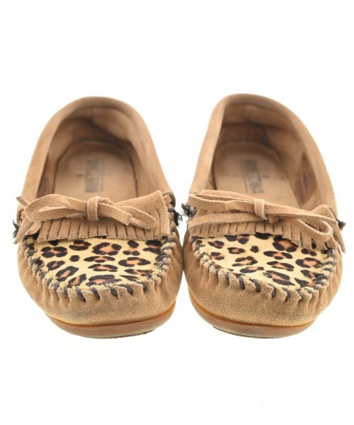 MINNETONKA（ミネトンカ）モカシン/デッキシューズ ベージュ サイズ:US6(23cm位) レディース/2200648384052