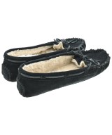 MINNETONKA（ミネトンカ）モカシン/デッキシューズ 黒 サイズ:US6(23cm位) レディース/2200655554226