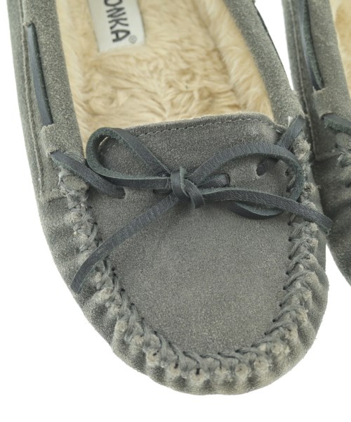 MINNETONKA（ミネトンカ）モカシン/デッキシューズ グレー サイズ:US6(23cm位) レディース/2200658944079