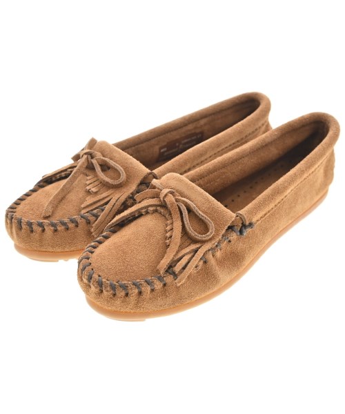 MINNETONKA(ミネトンカ)モカシン/デッキシューズ 茶 サイズ:US5(22cm位)/2200658682032