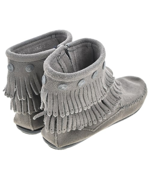 MINNETONKA（ミネトンカ）ブーツ グレー サイズ:US7(24cm位) レディース/2200657120153