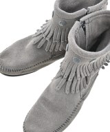 MINNETONKA（ミネトンカ）ブーツ グレー サイズ:US7(24cm位) レディース/2200657120153