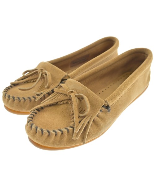 MINNETONKA(ミネトンカ)モカシン/デッキシューズ 茶 サイズ:US6(23cm位)/2200657120177