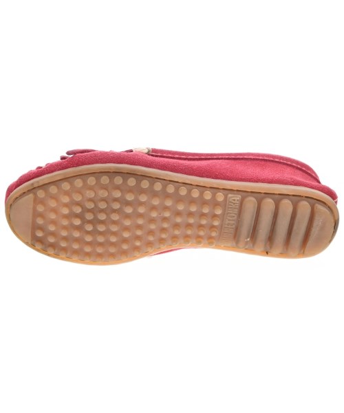 MINNETONKA（ミネトンカ）モカシン/デッキシューズ 赤 サイズ:US5(22cm位) レディース/2200717932023
