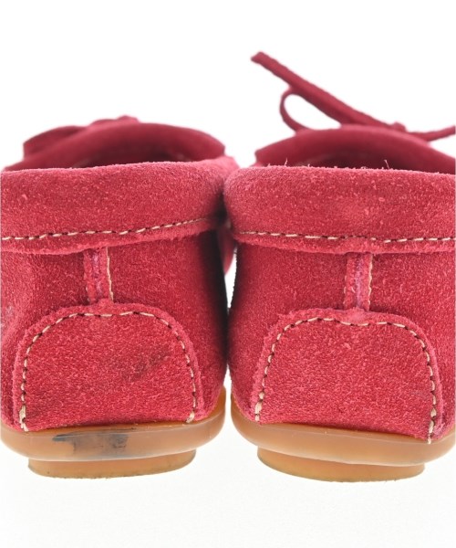 MINNETONKA（ミネトンカ）モカシン/デッキシューズ 赤 サイズ:US5(22cm位) レディース/2200717932023