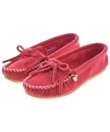 MINNETONKA（ミネトンカ）モカシン/デッキシューズ 赤 サイズ:US5(22cm位) レディース/2200717932023