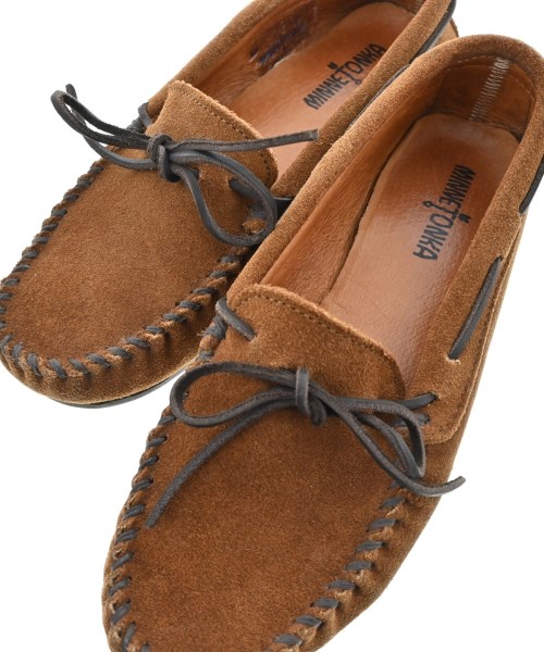 MINNETONKA（ミネトンカ）モカシン/デッキシューズ 茶 サイズ:US7(24cm位) レディース/2200629565111
