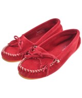 MINNETONKA（ミネトンカ）モカシン/デッキシューズ 赤 サイズ:US6 1/2(23.5cm位) レディース/2200640120771