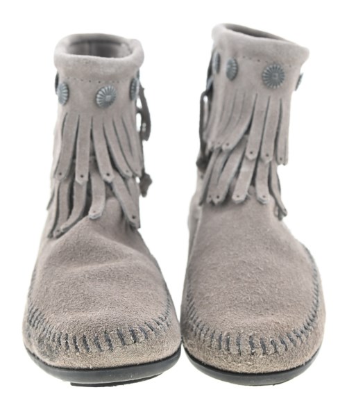 MINNETONKA（ミネトンカ）ブーツ グレー サイズ:US6 1/2(23.5cm位) レディース/2200642436023