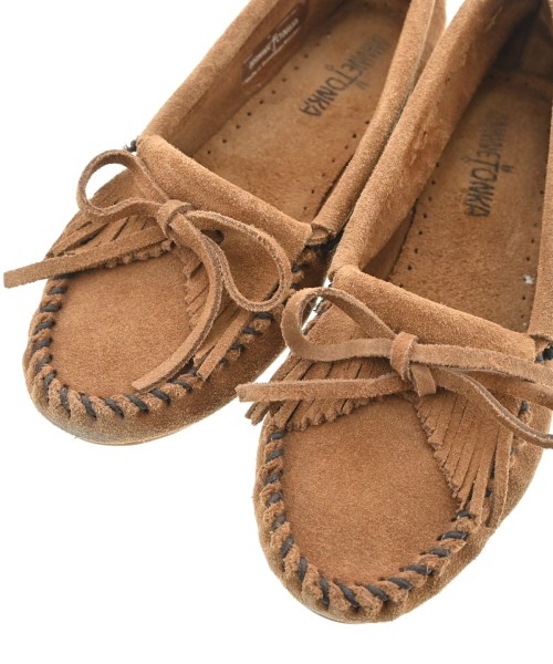 MINNETONKA（ミネトンカ）モカシン/デッキシューズ 茶 サイズ:US6(23cm位) レディース/2200699321099