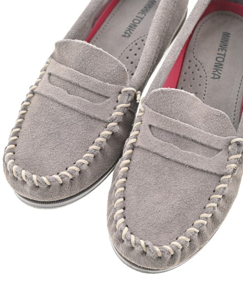 MINNETONKA（ミネトンカ）モカシン/デッキシューズ グレー サイズ:US7(24cm位) レディース/2200705972253