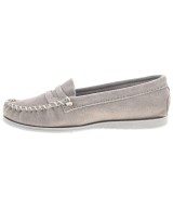 MINNETONKA（ミネトンカ）モカシン/デッキシューズ グレー サイズ:US7(24cm位) レディース/2200705972253