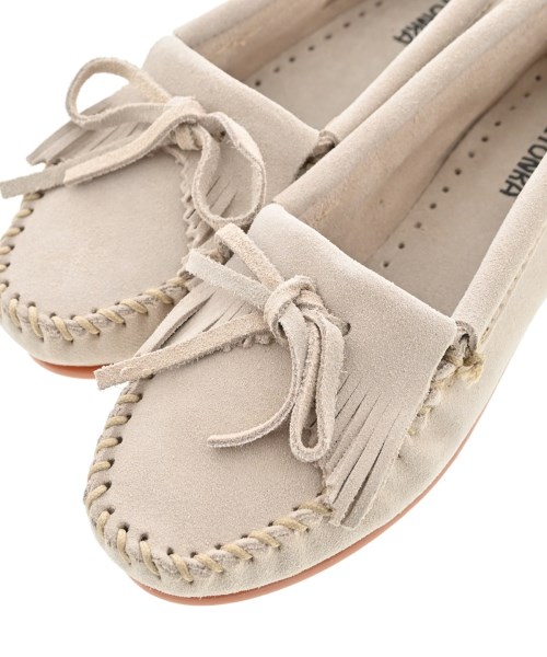 MINNETONKA（ミネトンカ）モカシン/デッキシューズ ベージュ サイズ:US6(23cm位) レディース/2200705972277
