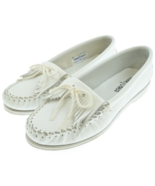 MINNETONKA(ミネトンカ)ビジネス・ドレスシューズ 白 サイズ:US8(25cm位)/2200663100262